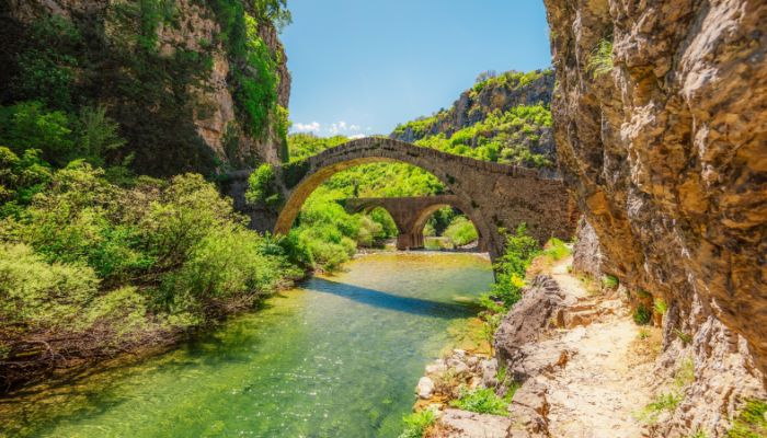 Pindus Mountain and Vikos Gorge, Greece